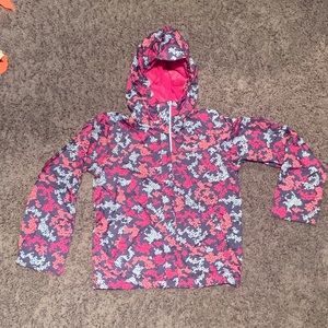 Girls Columbia Rain Jacket/coat - XS